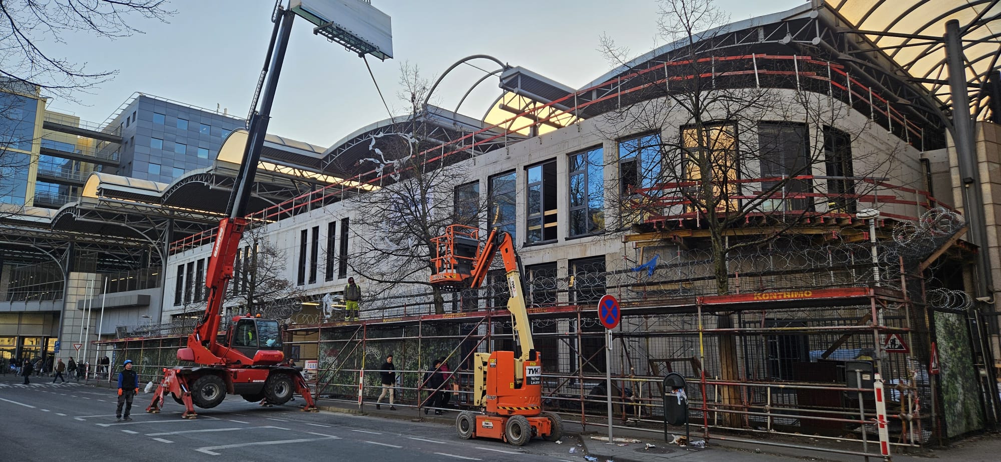 Gare de Bruxelles-Midi – TGV — Chantier
