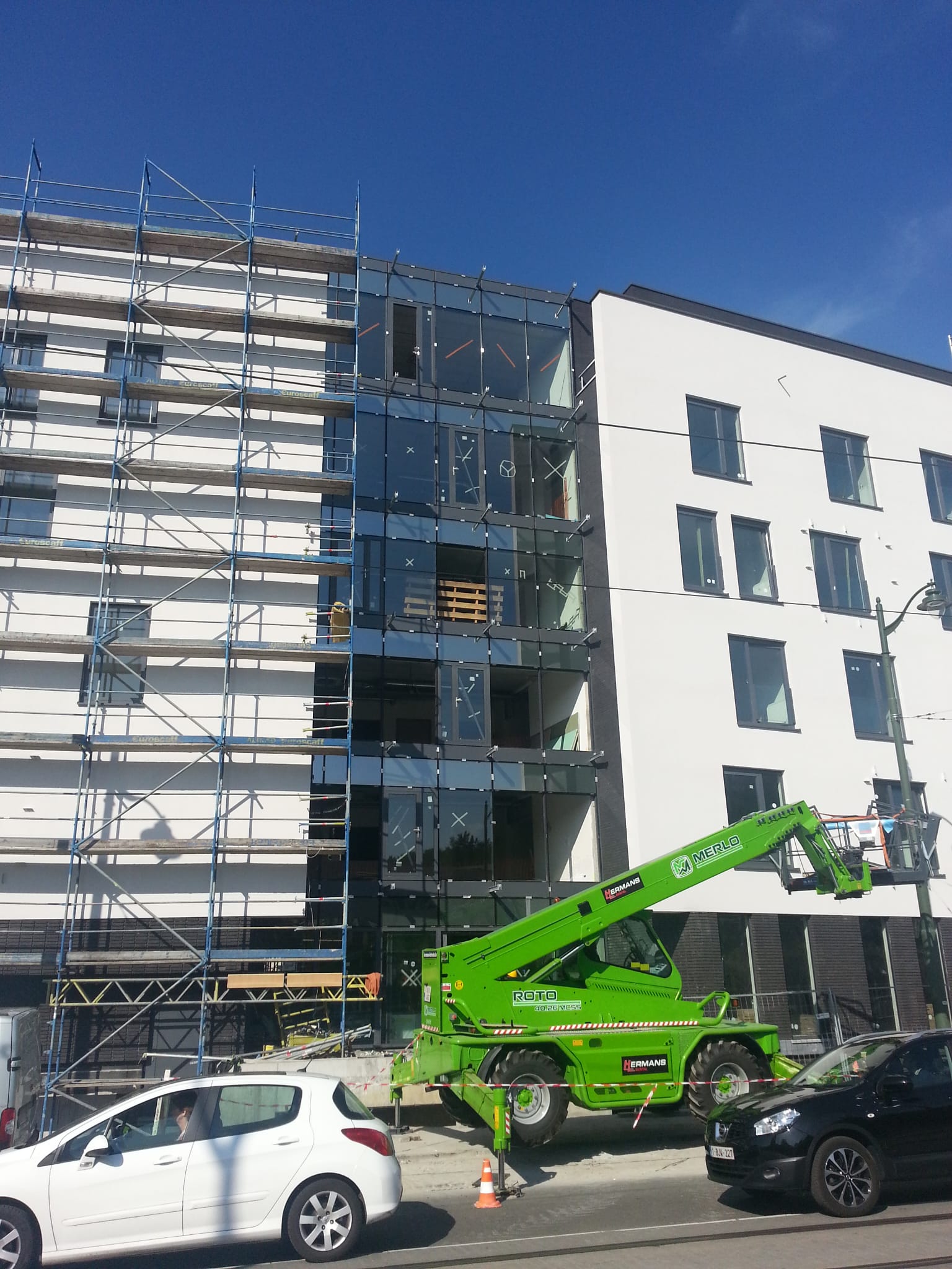 Gare d’Uccle-Calevoet — Chantier