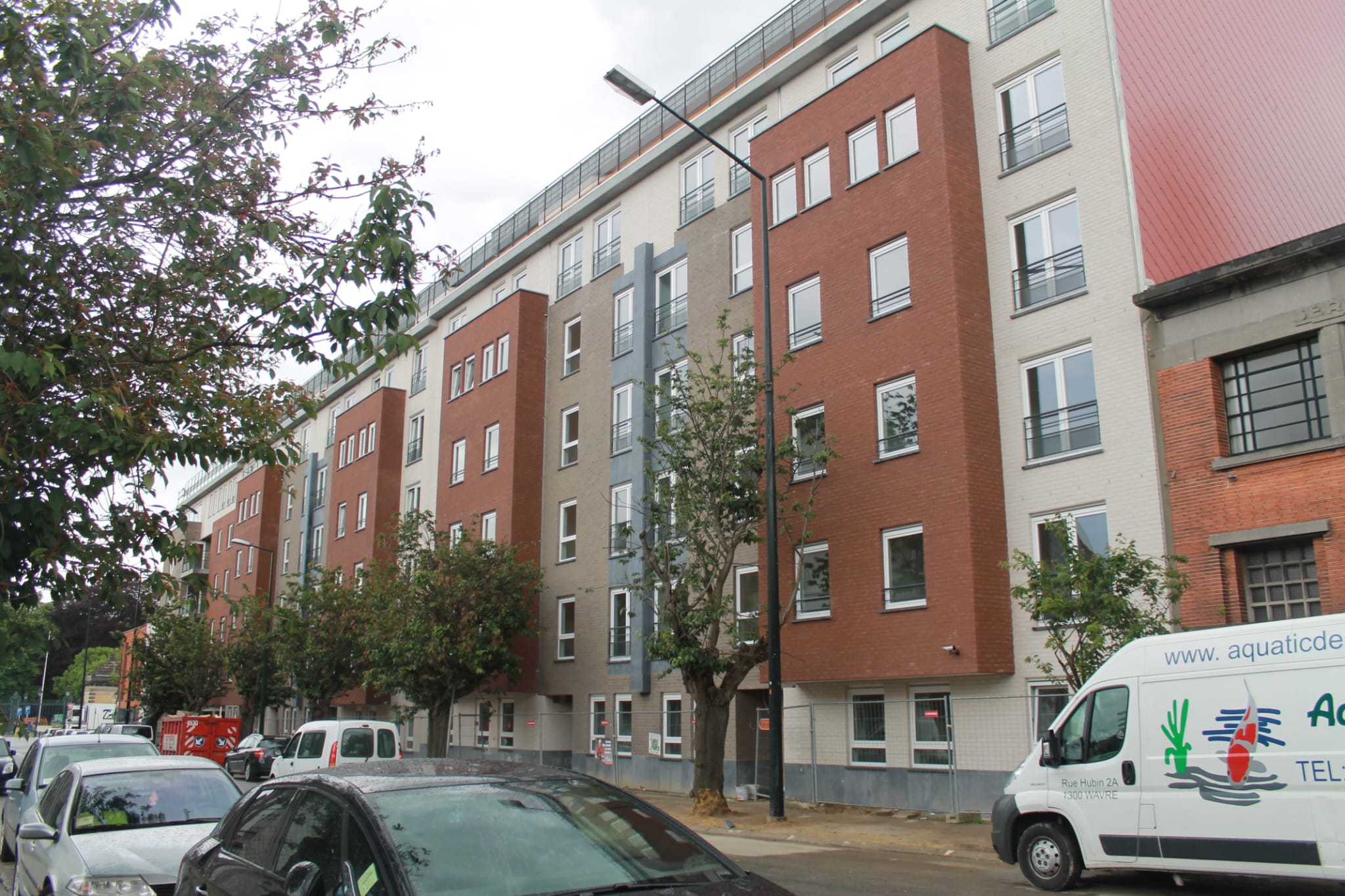 Evere – ensemble résidentiel — Chantier