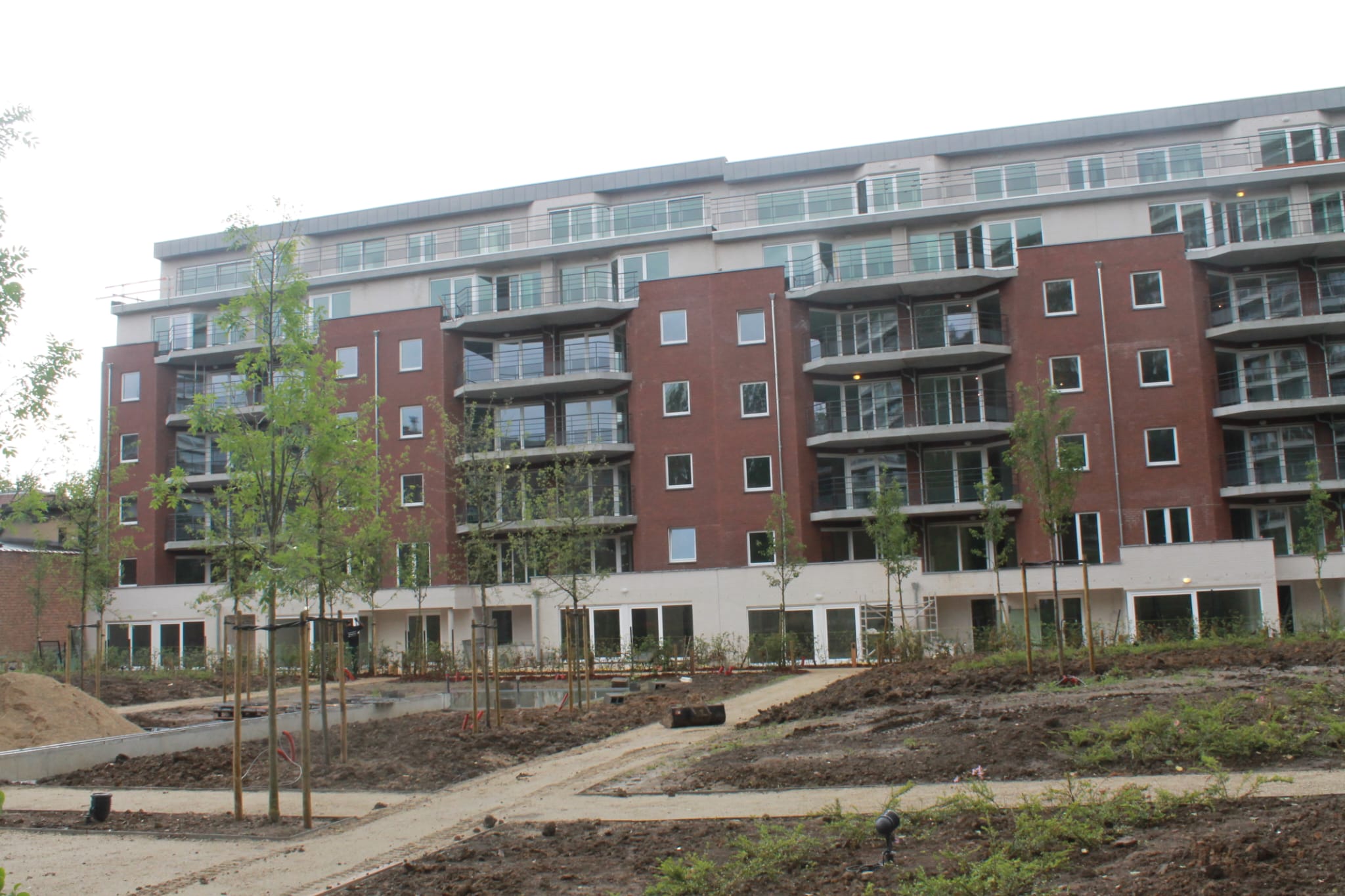 Evere – ensemble résidentiel — Chantier