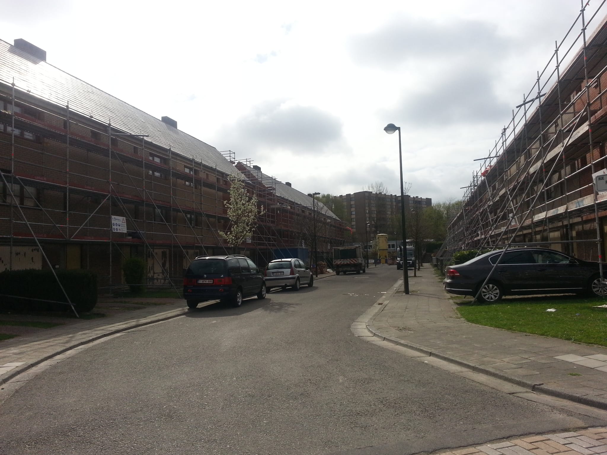 Evere – ensemble de 60 maisons — Détail technique