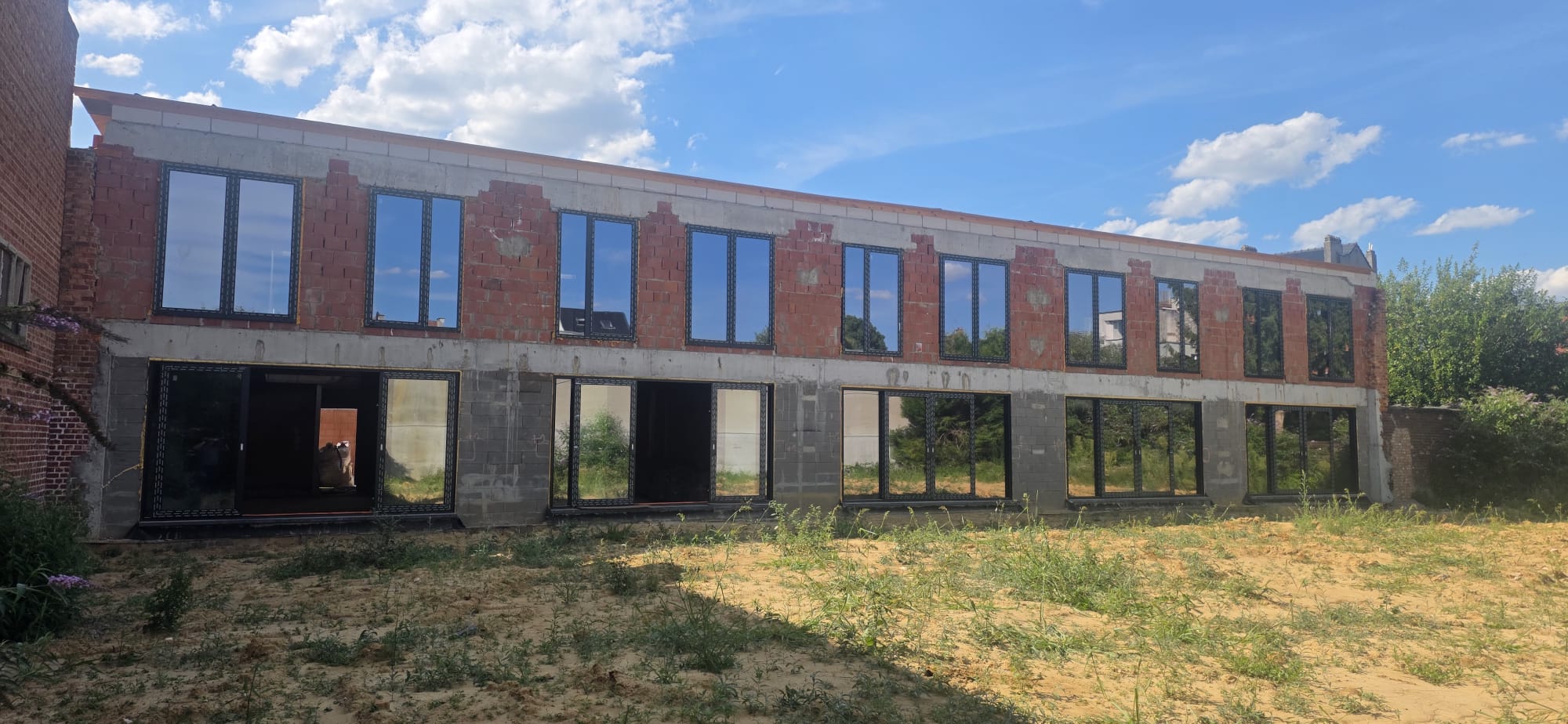 Anderlecht – ensemble de 5 maisons — Pose