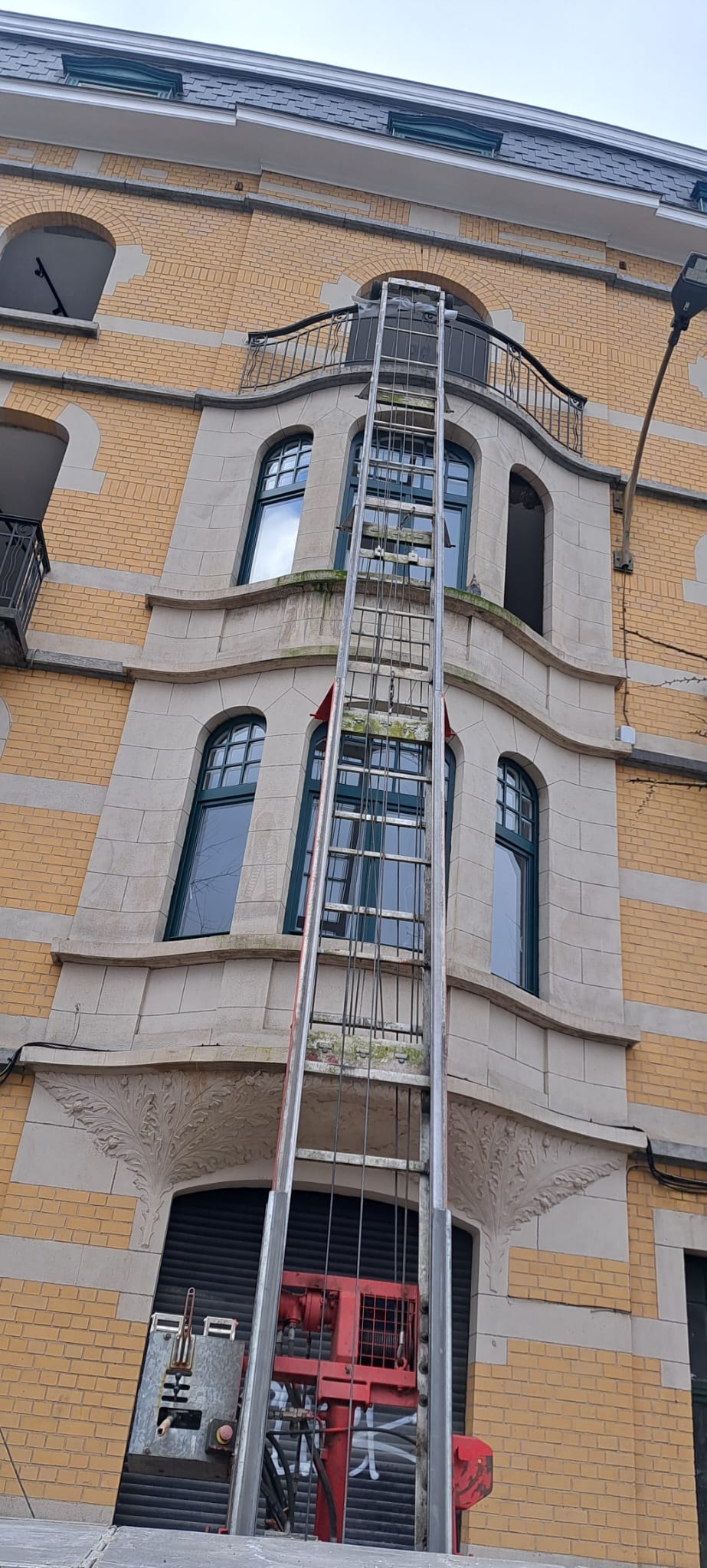 Laeken – maison de caractère — Chantier
