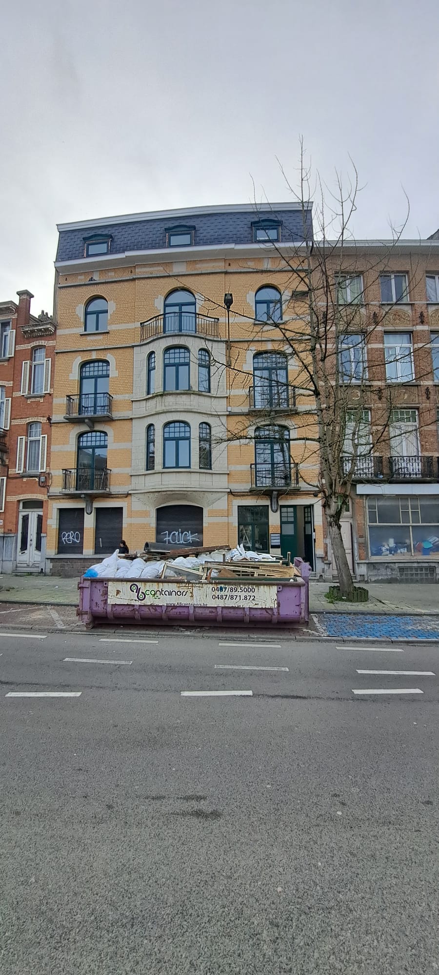 Laeken – maison de caractère — Détail technique