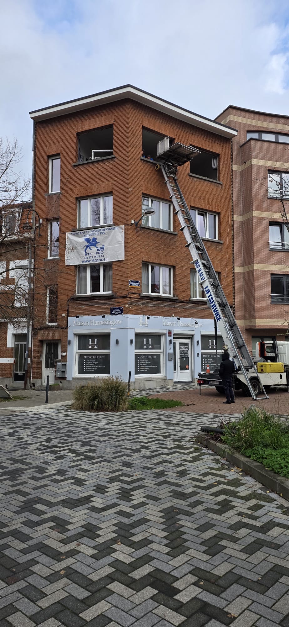 Immeuble de 3 appartements — Détail technique