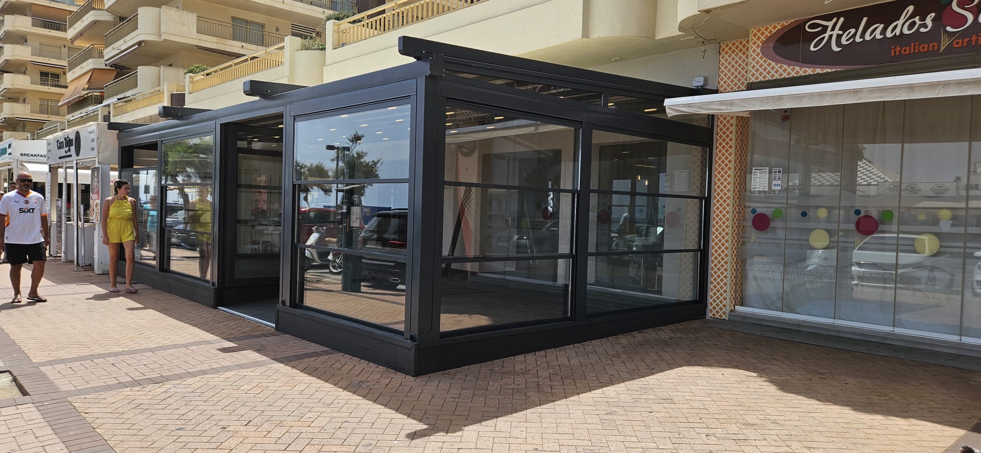 Terrasse panoramique – Marbella — Pose
