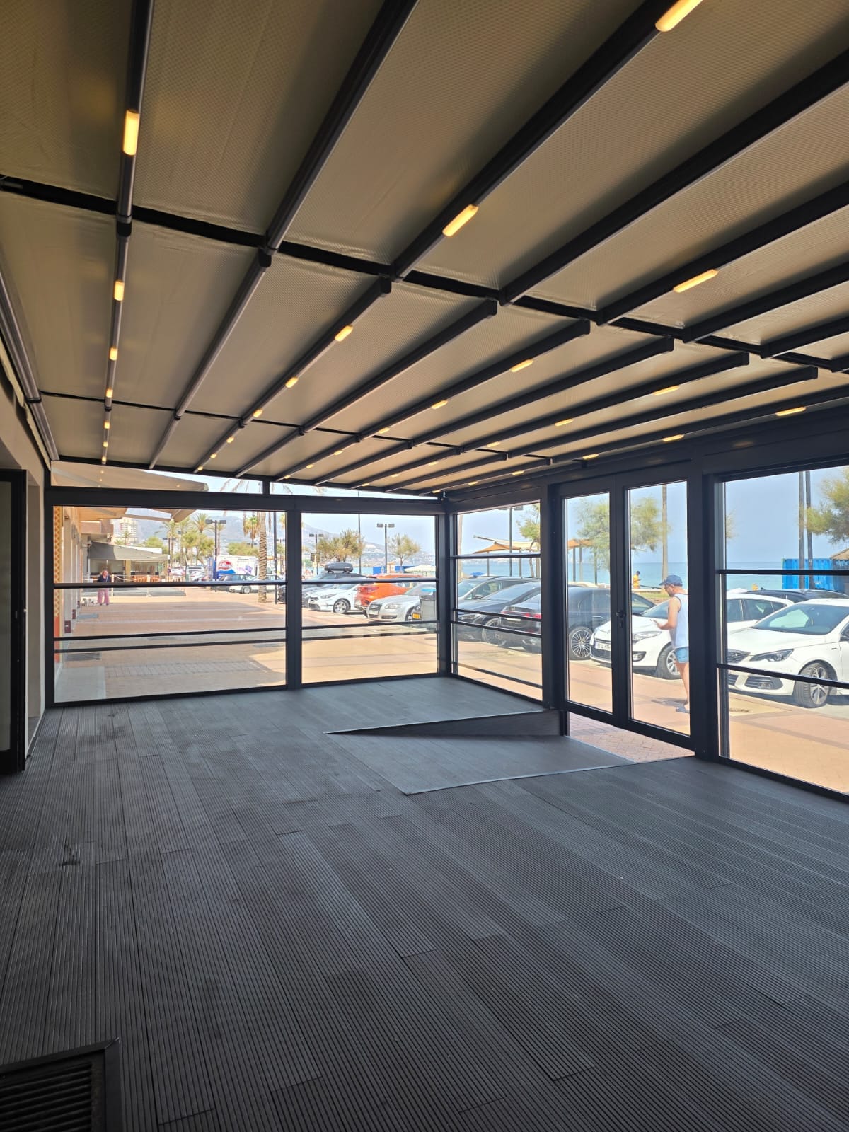 Terrasse panoramique – Marbella — Détail technique