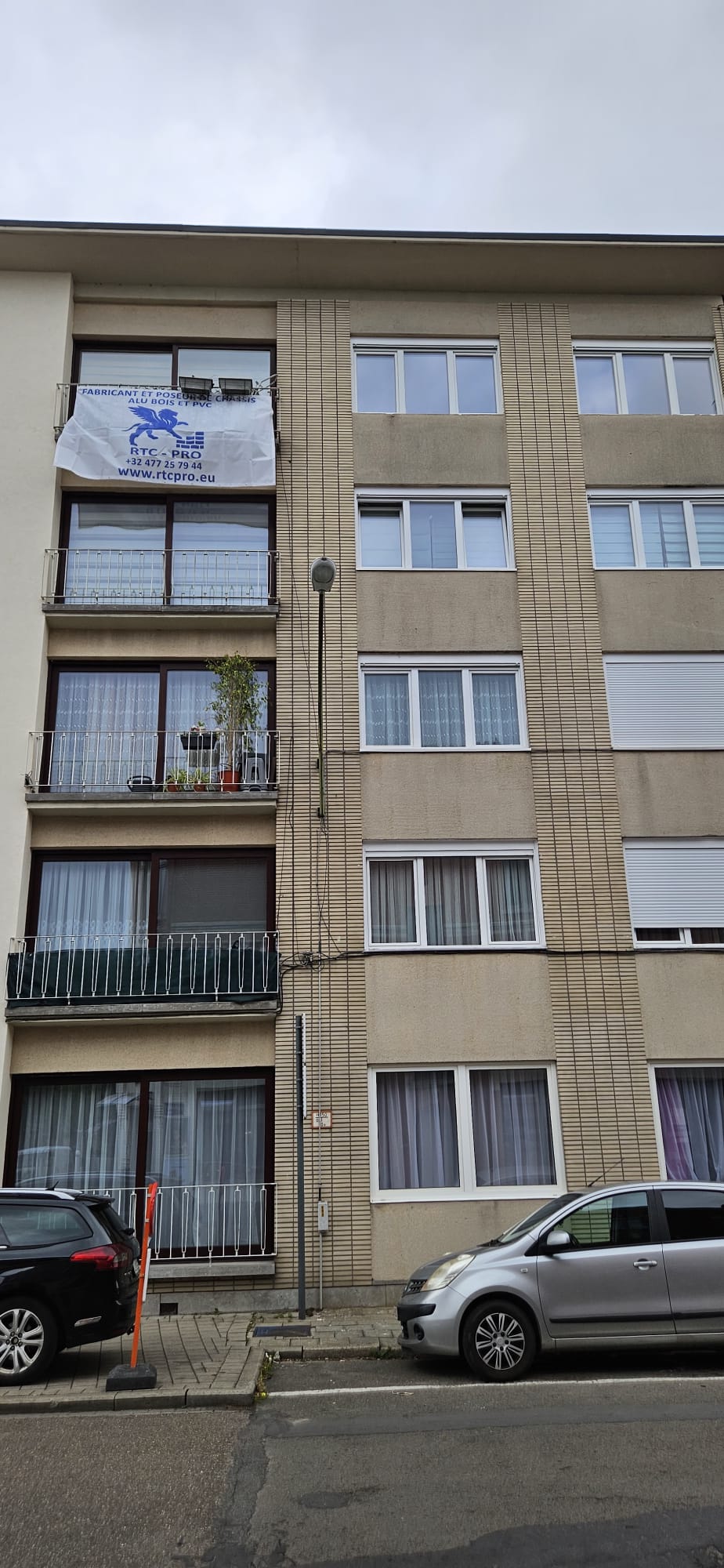 Vilvord – immeuble résidentiel — Chantier