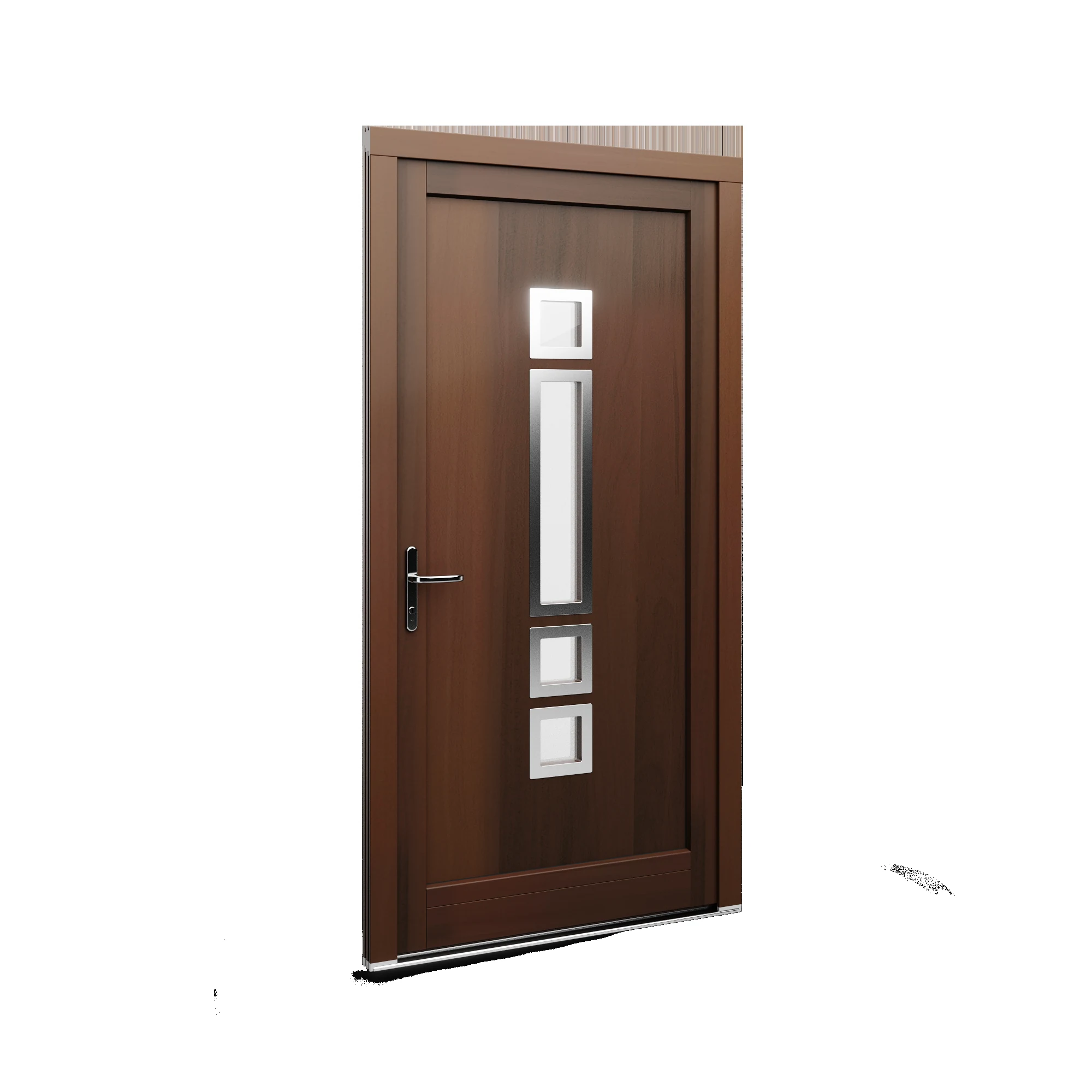 Portes d’entrée bois